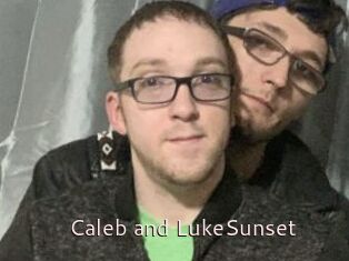 Caleb_and_LukeSunset