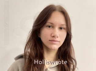 Holliswrote