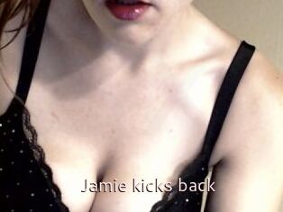 Jamie_kicks_back