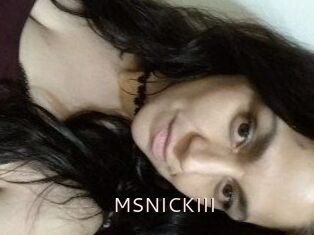 MSNICKIII