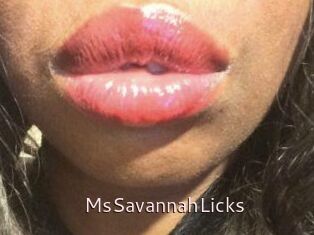 MsSavannahLicks