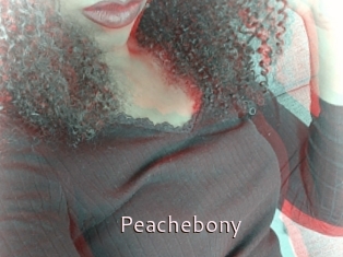 Peachebony